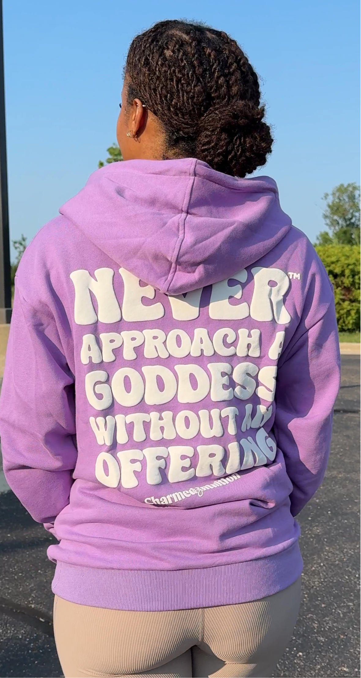 Never Approach a Goddess without an Offering™ Hoodie