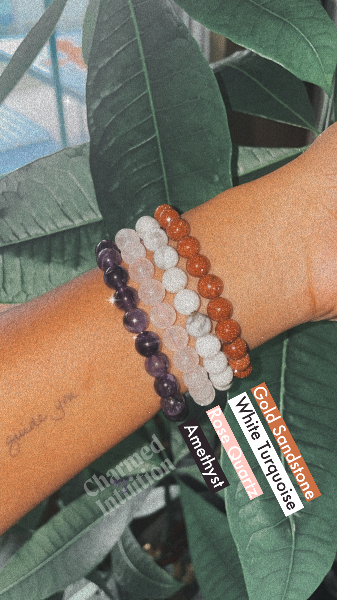 Natural Gemstone Beads Bracelets